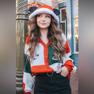 Disney Her Universe Mickey patchwork cardigan